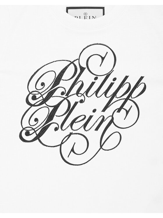 PHILIPP PLEIN PHILIPP PLEIN T-Shirt 28261 Biały Regular Fit