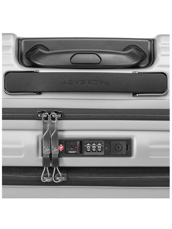 Pack Easy Pack Easy Walizka średnia 324330 Srebrny