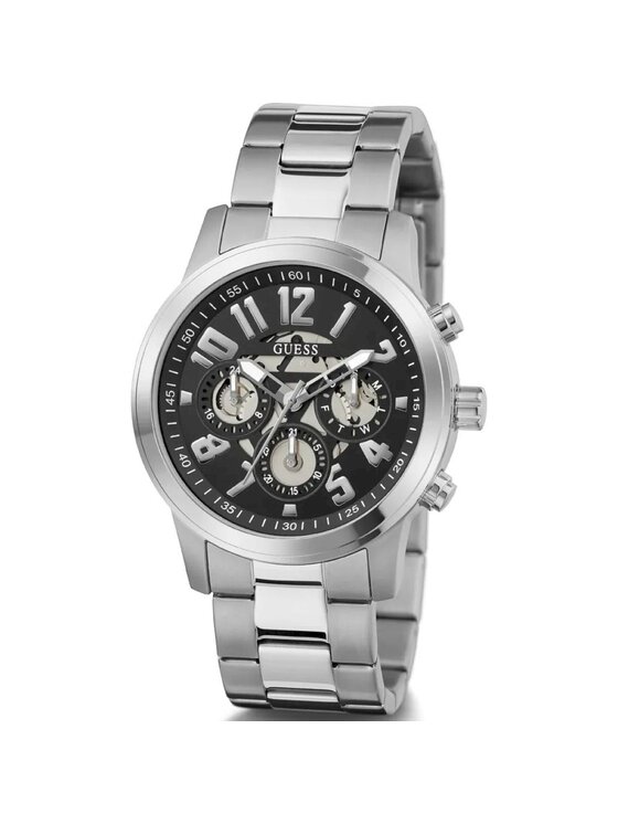 Guess Guess Hodinky GW0627G1 Stříbrná