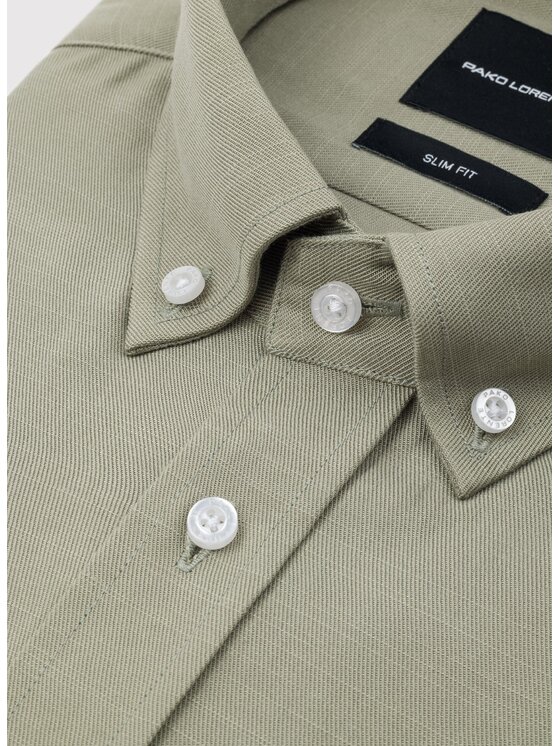 Pako Lorente Pako Lorente Koszula P26WF-1X-026 Zielony Slim Fit