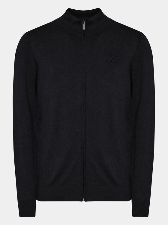 INDICODE INDICODE Ζακέτα Tos 35-700 Μαύρο Regular Fit