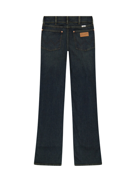 Wrangler Wrangler Jeansy Low Rise Bold Boot Czarny Loose Fit