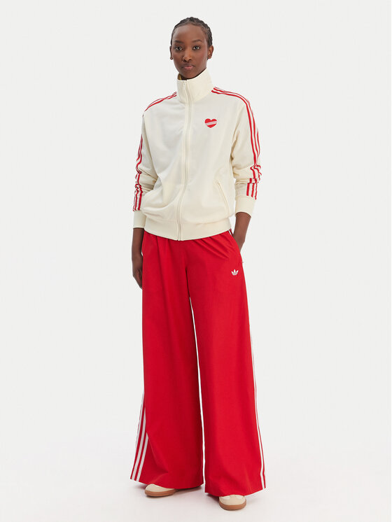 adidas adidas Mikina Firebird KQ8075 Béžová Loose Fit