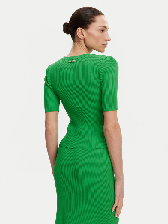 Silvian Heach Silvian Heach Póló GPP25209MA Zöld Regular Fit