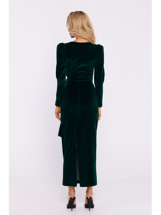 Made of Emotion Made of Emotion Abito da sera M828 Verde Premium Fit