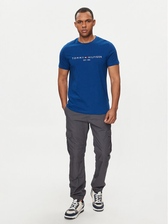 Tommy Jeans Tommy Jeans Džogeri Ethan DM0DM18342 Pelēks Regular Fit