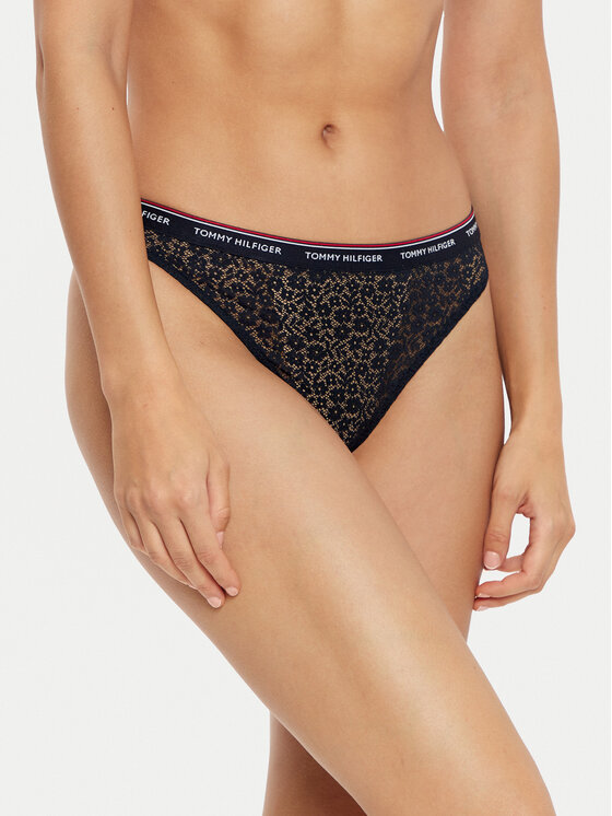 Tommy Hilfiger Tommy Hilfiger 3er-Set Stringtangas UW0UW04896 Bunt