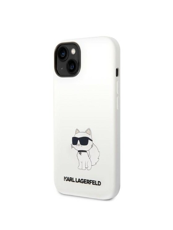 KARL LAGERFELD KARL LAGERFELD Etui na telefon iPhone 14 Plus Biały