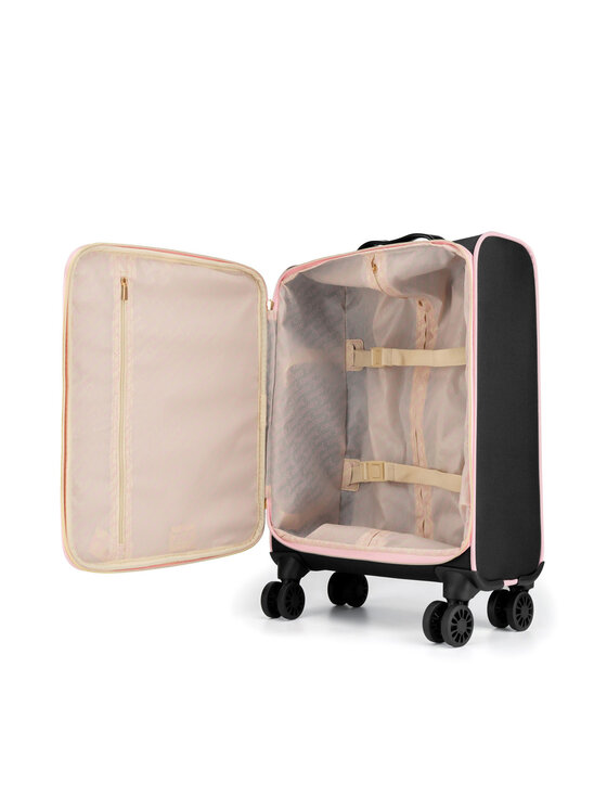 Juicy Couture Juicy Couture Самолетен куфар за ръчен багаж AEJXT4109TPO000 Черен
