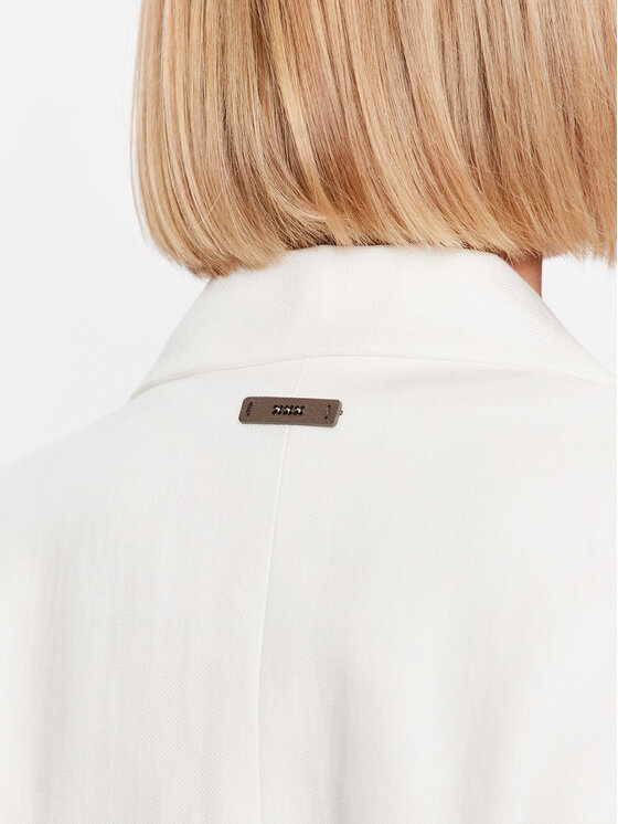 Peserico Peserico Піджак S01397 Білий Regular Fit