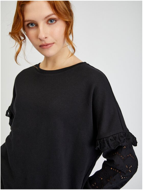 Orsay Orsay Sweter 195062660000__M Czarny Regular Fit