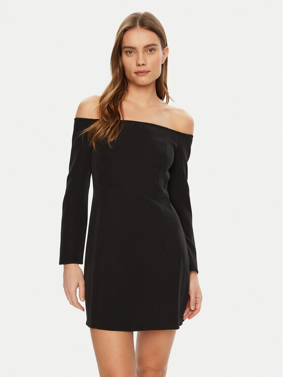 Calvin Klein Jeans Calvin Klein Jeans Kleid für den Alltag J20J225020 Schwarz Slim Fit