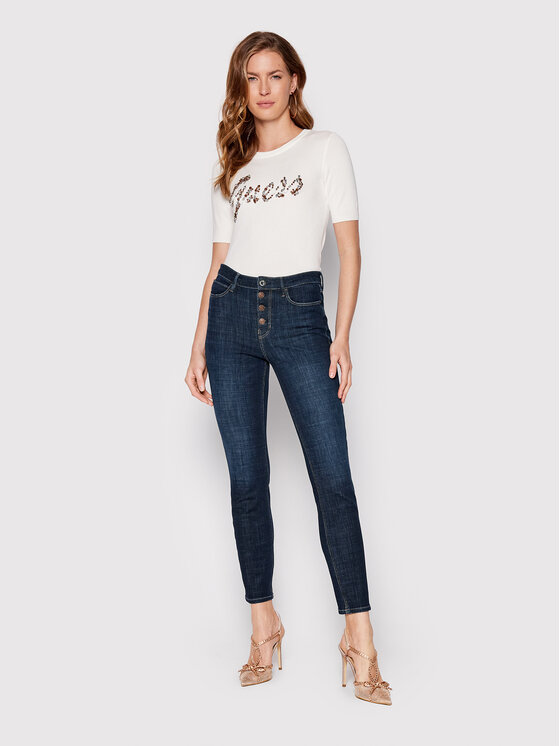Jeans W2YA28 D4PM3 Blu scuro Skinny Fit