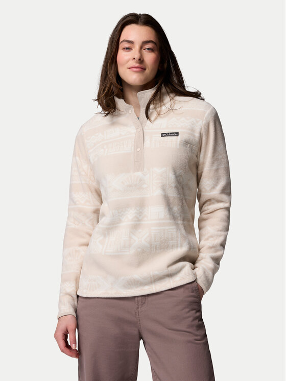 Columbia Columbia Fliso džemperis Benton Springs™ 2085611 Smėlio Regular Fit