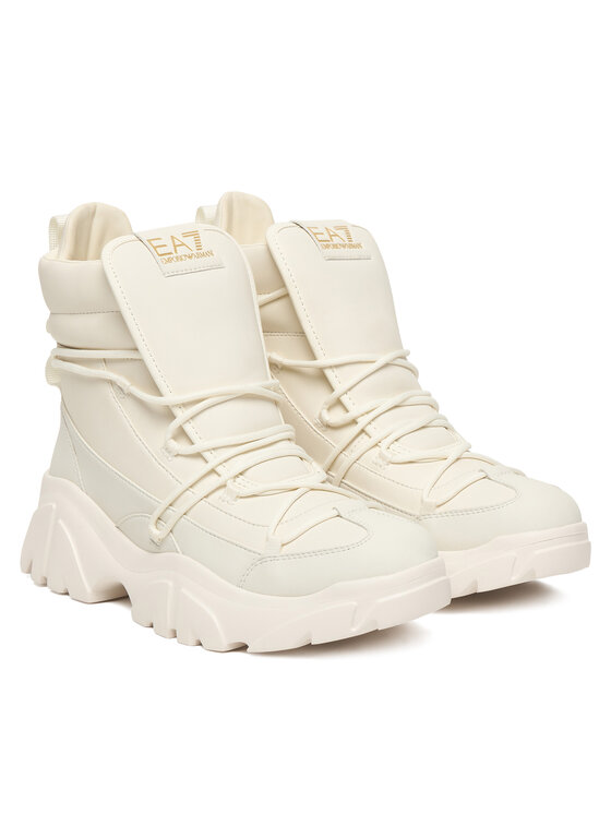 EA7 Emporio Armani EA7 Emporio Armani Kotníková obuv 7X000335 AF18611 MZ182 Bílá