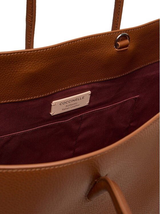 Coccinelle Coccinelle Handtasche QBB Coccinllemyrtha Maxi Log E1 QBB 18 01 01 Braun