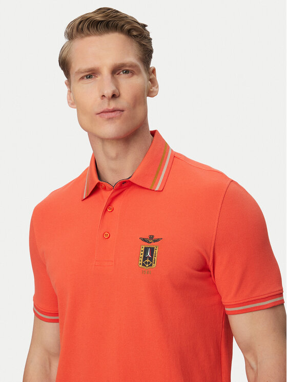 Aeronautica Militare Aeronautica Militare Pólóing 261PO1914UP00403 Piros Regular Fit