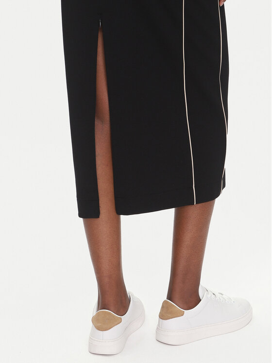 EA7 Emporio Armani EA7 Emporio Armani Spódnica midi 7W000279 AF12501 UC001 Czarny Regular Fit