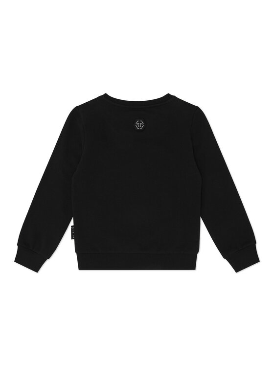 PHILIPP PLEIN PHILIPP PLEIN Bluza 27801 Czarny Regular Fit