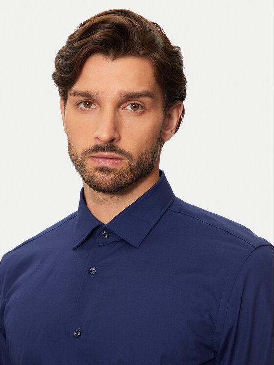 HUGO Hugo Camicia C-Jenno 50289499 Blu scuro Slim Fit