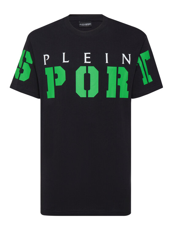 Plein Sport Plein Sport T-Shirt 1085 Czarny Regular Fit