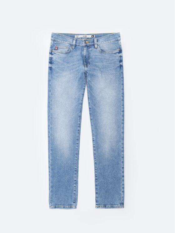 BIG STAR BIG STAR Jeansy TERRY SLIM Niebieski Slim Fit