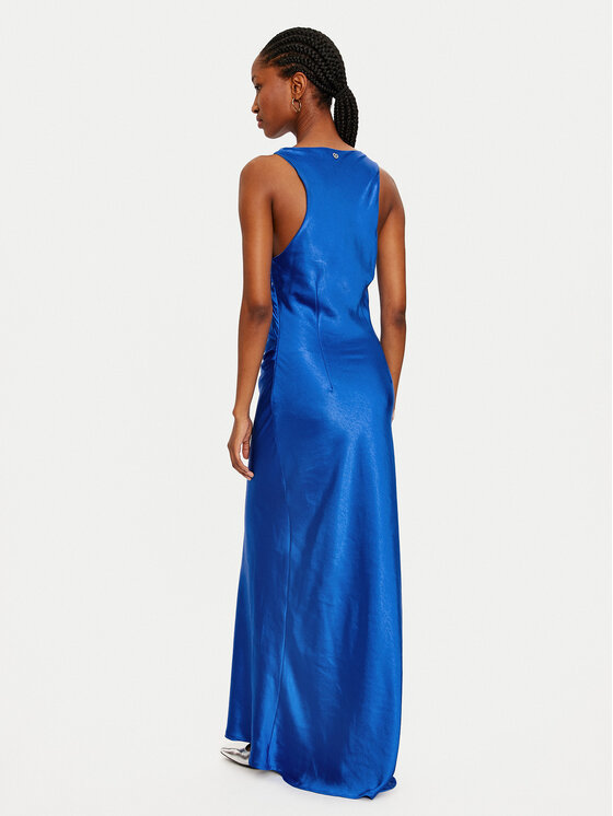 Please Please Koktel haljina A12NXO6000 Plava Slim Fit