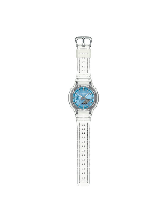 Casio Casio Zegarek GA-2100BM-7A2ER Przezroczysty