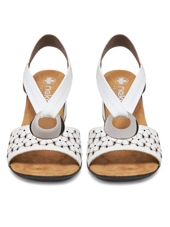 Rieker Rieker Sandali 64677-80 Bela