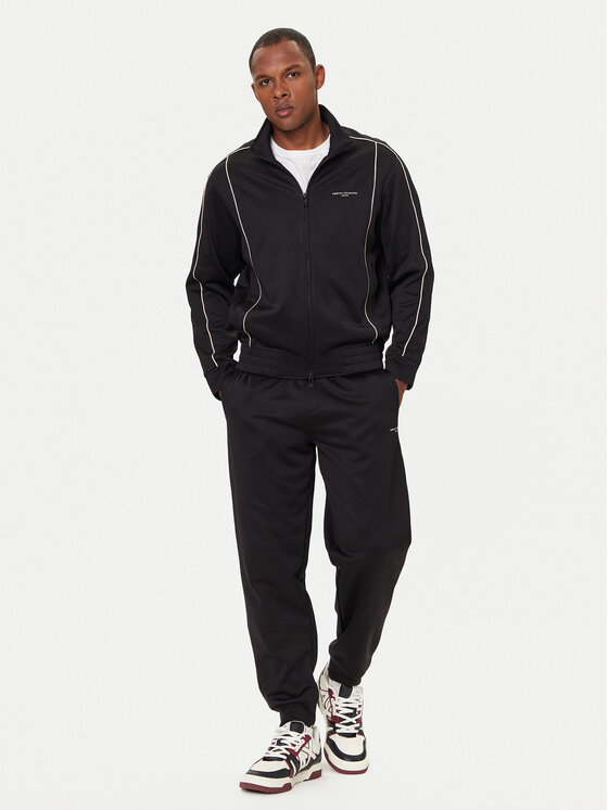 Armani Exchange Armani Exchange Majica dugih rukava XM001357 AF16278 UC001 Crna Regular Fit