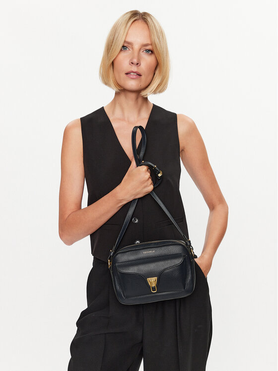 Coccinelle Coccinelle Handtasche MF6 Coccinelle Beat Sof E1 MF6 15 02 01 Dunkelblau