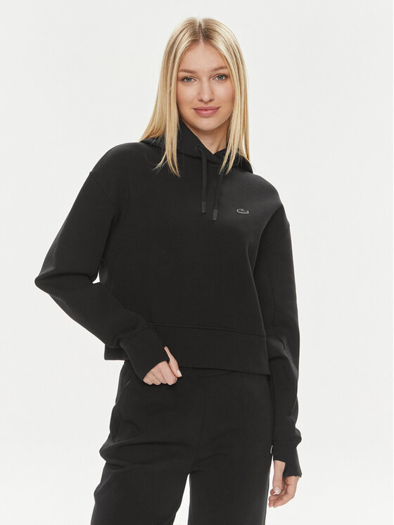 Lacoste Lacoste Majica dugih rukava SF0281 Crna Regular Fit