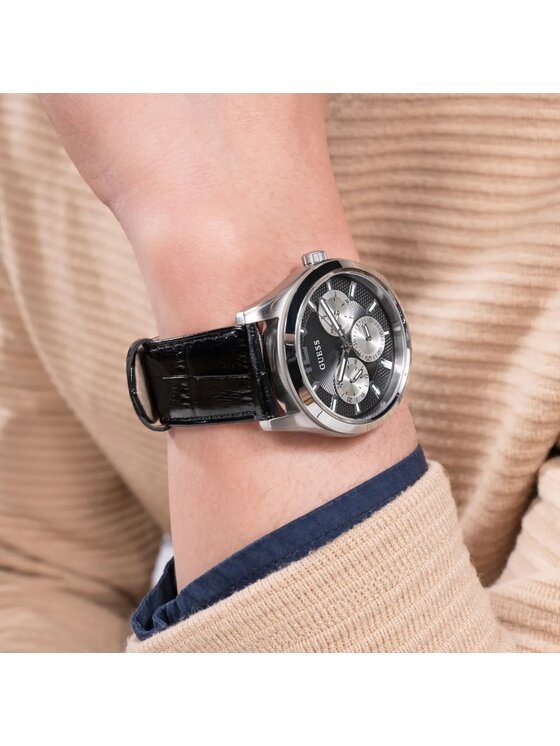 Guess Guess Hodinky GW0809G Strieborná