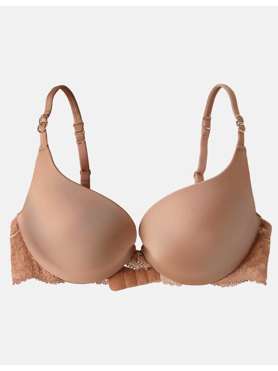 Esotiq Esotiq Biustonosz push-up 39974-82X Brązowy