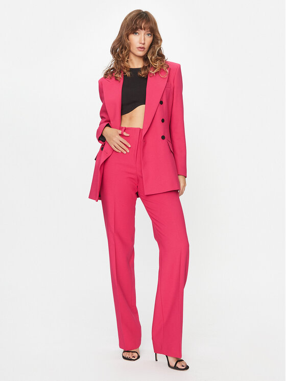 Hugo Hugo Stoffhose Hulana 50412985 Rosa Regular Fit
