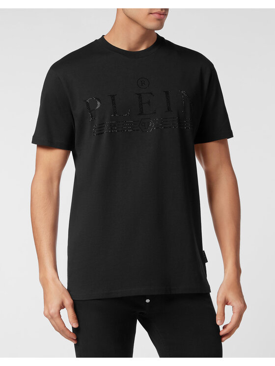 PHILIPP PLEIN PHILIPP PLEIN T-Shirt 14923 Černá Regular Fit