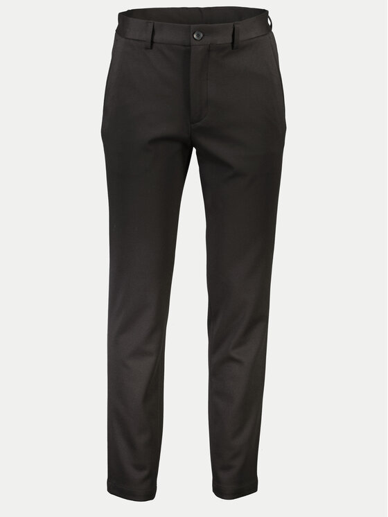Lindbergh Lindbergh Chino hlače 30-006052 Črna Slim Fit