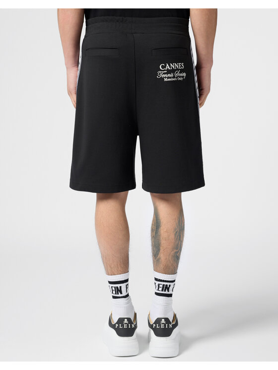 PHILIPP PLEIN PHILIPP PLEIN Szorty sportowe 30549 Czarny Jogger Fit