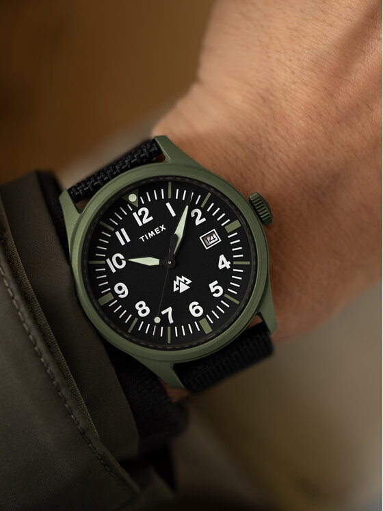 Timex Timex Zegarek TW2W34400 Czarny