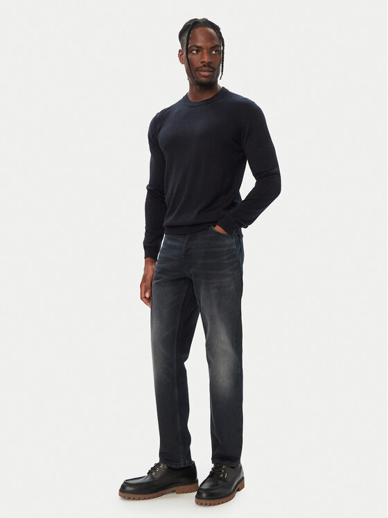 HUGO HUGO Jeansy 50579487 Czarny Tapered Fit