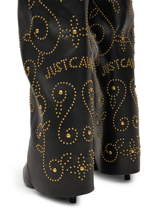 Just Cavalli Just Cavalli Čižmy 79RA3S08 ZSD80 Čierna