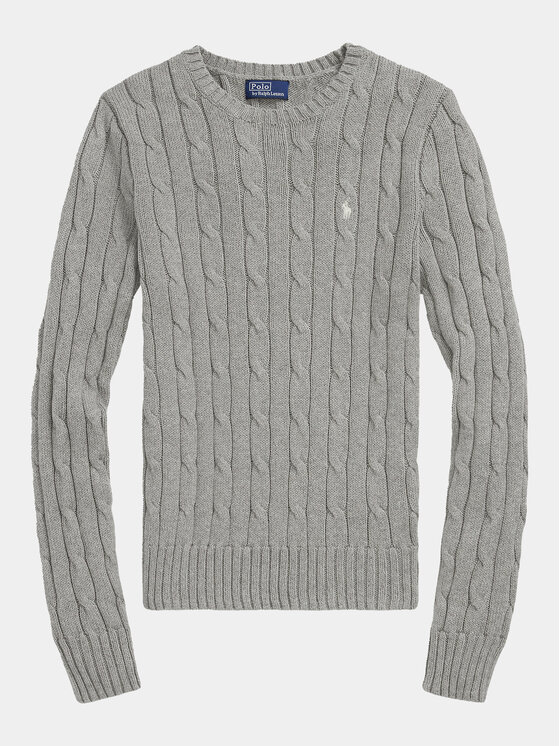 Polo Ralph Lauren Polo Ralph Lauren Пуловер Julianna 211943903001 Сив Regular Fit