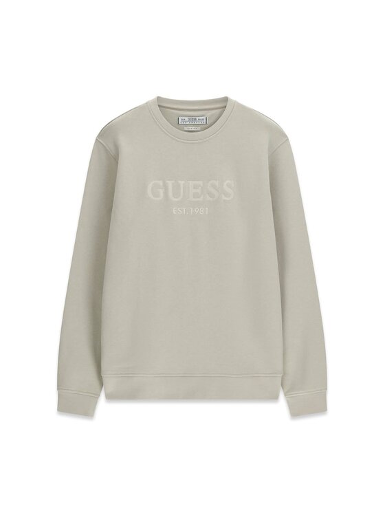 Guess Guess Bluza 182683 Szary Classic Fit