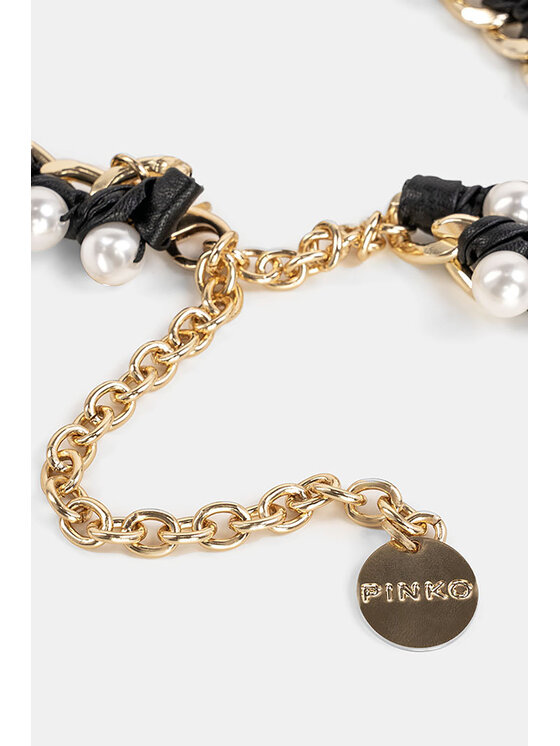 PINKO Pinko Pasek na talię MORUS CHAIN Czarny