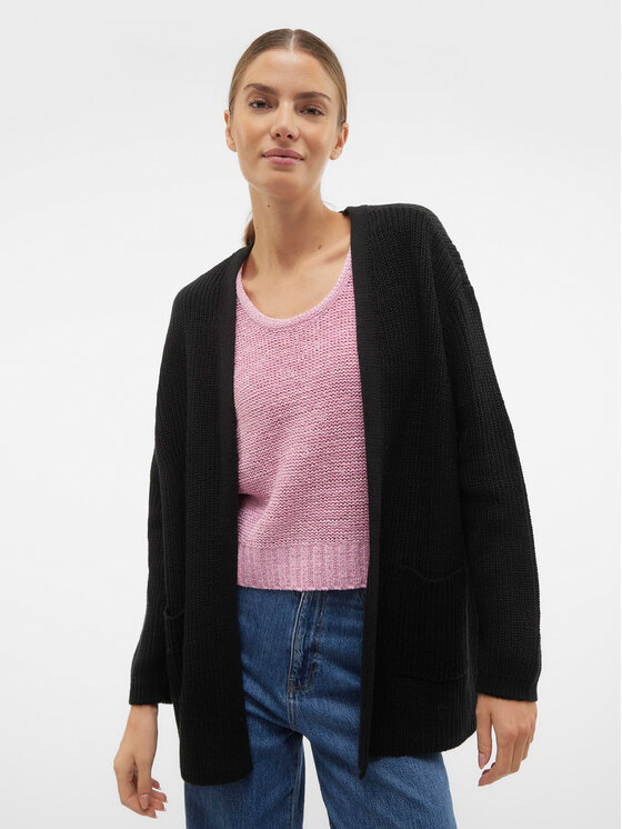 Vero Moda Vero Moda Pletena jopica Fabulous 10297806 Črna Regular Fit