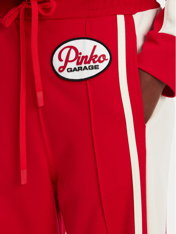 PINKO PINKO Melegítő alsó Jacob 105272 A2MD Piros Relaxed Fit