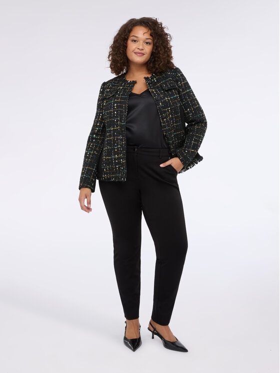 Fiorella Rubino Fiorella Rubino Bluzka G251L008563N033 Czarny Regular Fit