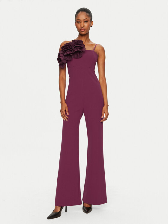 Rinascimento Rinascimento Jumpsuit CFC0121696003 Dunkelrot Regular Fit