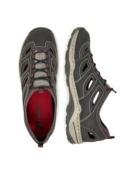 Rieker Rieker Halbschuhe 08065-46 Grau