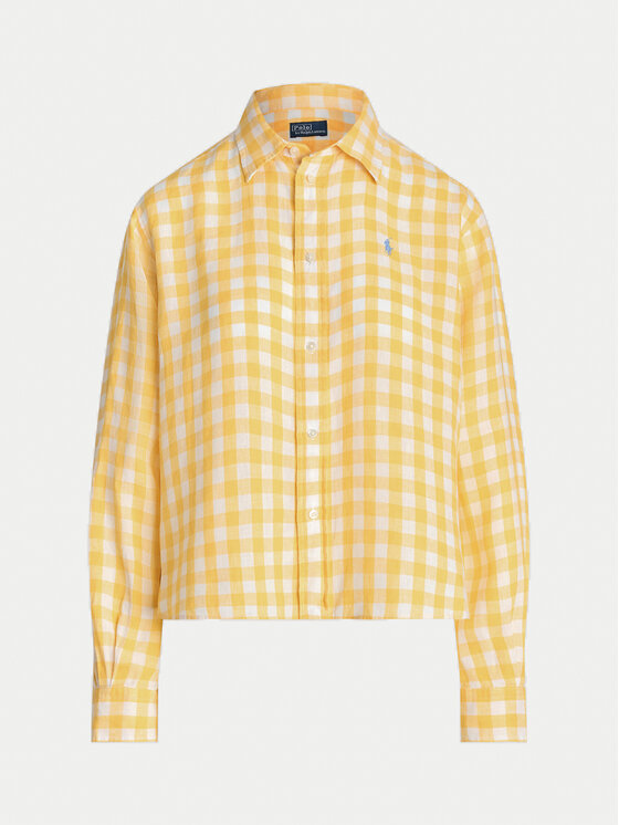 Polo Ralph Lauren Polo Ralph Lauren Koszula 211935130004 Żółty Relaxed Fit
